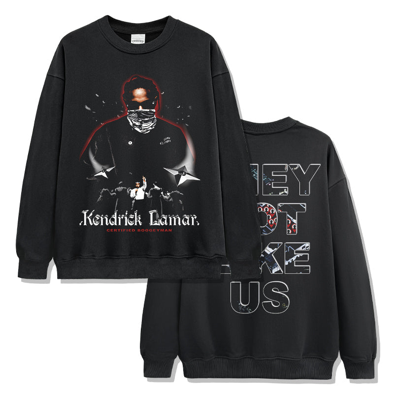 They Not Like Us By Kendrick Lamar Sweatshirt T-Shirts, Hoodie | CoreVibeTees.com (Image 1)