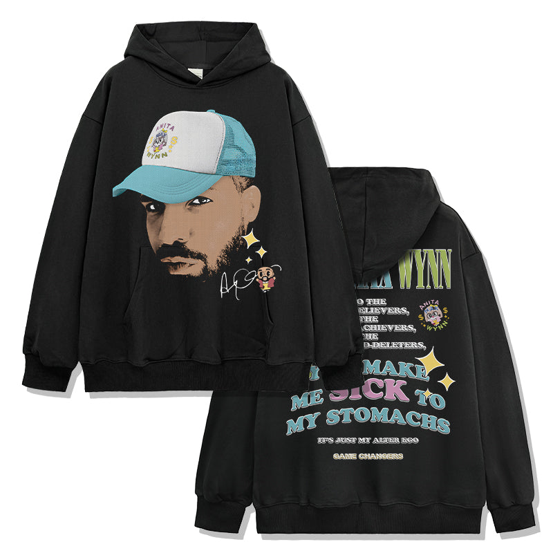 Anita Max Wynn By Drake Signature HOODIE T-Shirts, Sweatshirt | CoreVibeTees.com (Image 2)