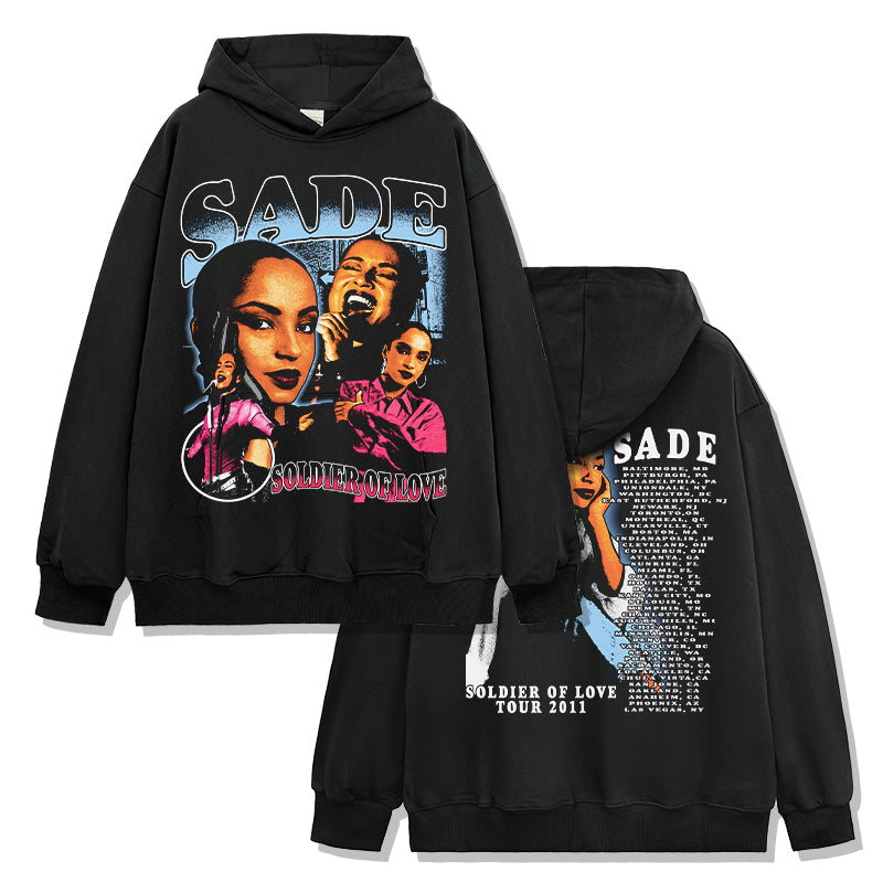 Soldier of Love By Sade Hoodie T-Shirts, Sweatshirt | CoreVibeTees.com (Image 1)