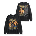 Tupac Shakur Thug Life Sweatshirt T-Shirts, Hoodie | CoreVibeTees.com (Image 1)