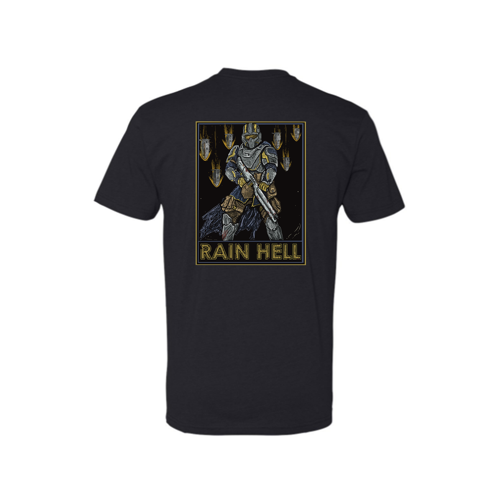 Rain Hell Tee Hoodie, Sweatshirt | CoreVibeTees.com (Image 1)