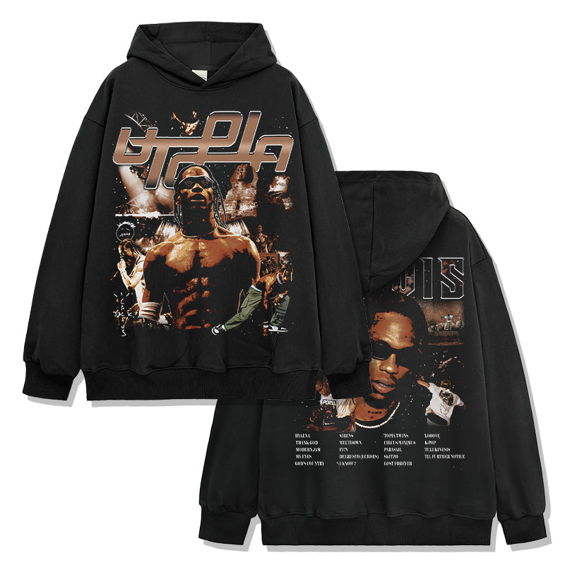 Utopia By Travis Scott Hoodie Style001 T-Shirts, Sweatshirt | CoreVibeTees.com (Image 1)