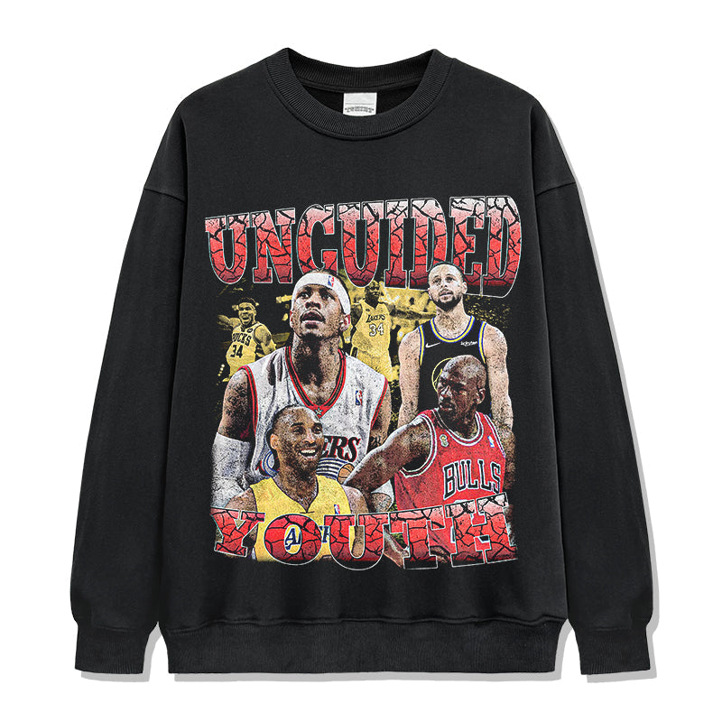 Unguided Youth Sweatshirt NBA T-Shirts, Hoodie | CoreVibeTees.com (Image 1)