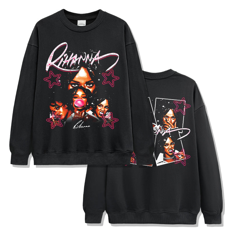 Rihanna Signature Sweatshirt T-Shirts, Hoodie | CoreVibeTees.com (Image 1)