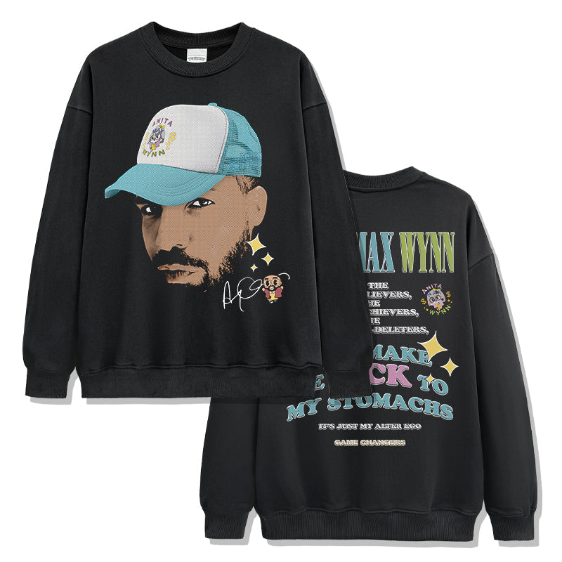 Anita Max Wynn By Drake Signature Sweatshirt T-Shirts, Hoodie | CoreVibeTees.com (Image 1)