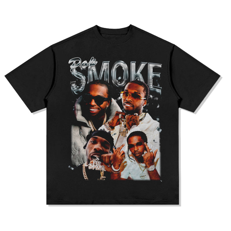 Pop Smoke TEE Hoodie, Sweatshirt | CoreVibeTees.com (Image 1)