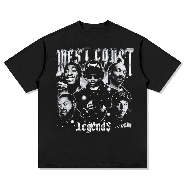 West Coast Legends TEE Hoodie, Sweatshirt | CoreVibeTees.com (Image 1)
