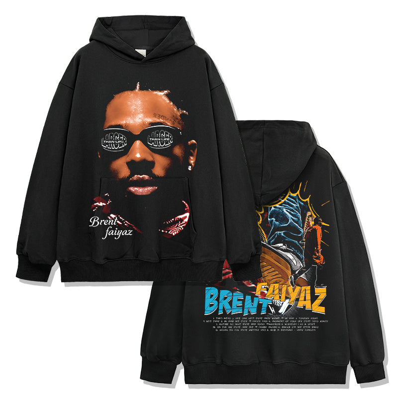 Larger than Life By Brent Faiyaz Hoodie T-Shirts, Sweatshirt | CoreVibeTees.com (Image 1)