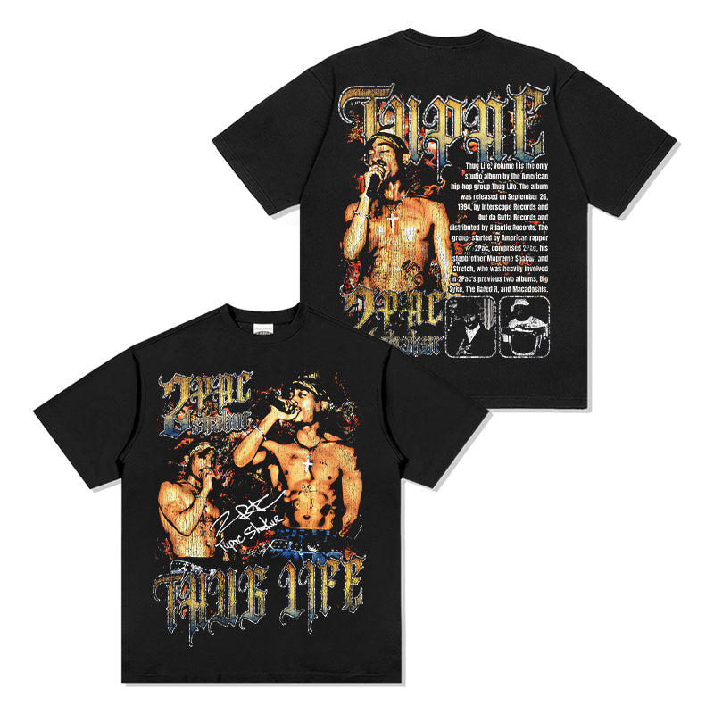Tupac Shakur Thug Life TEE Hoodie, Sweatshirt | CoreVibeTees.com (Image 1)