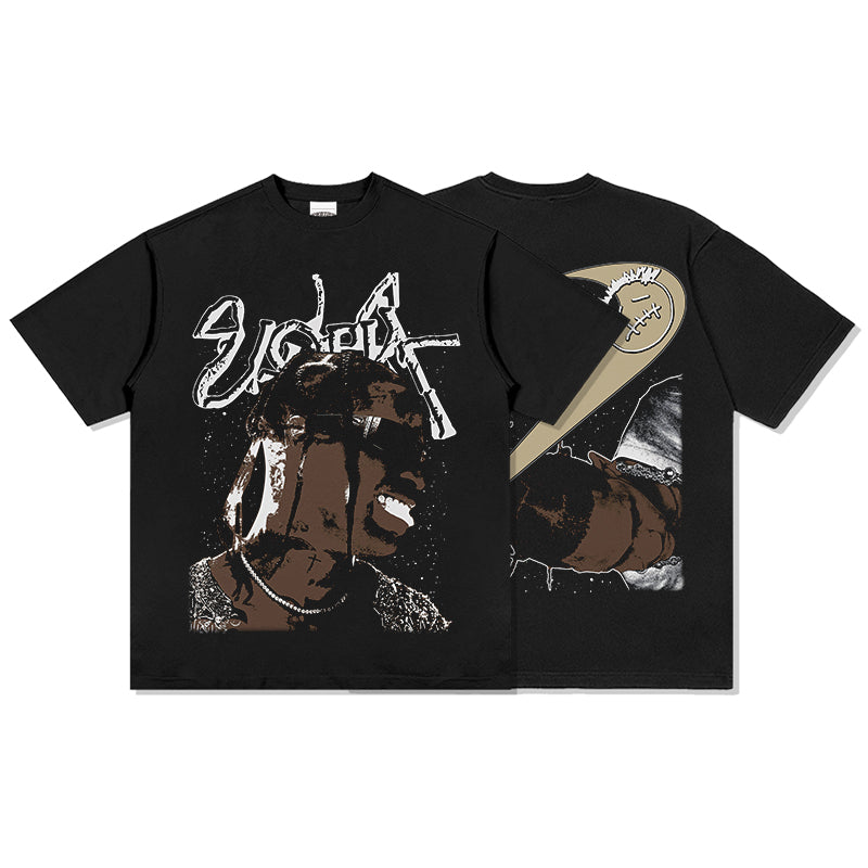Travis Scott TEE Style002 Hoodie, Sweatshirt | CoreVibeTees.com (Image 1)
