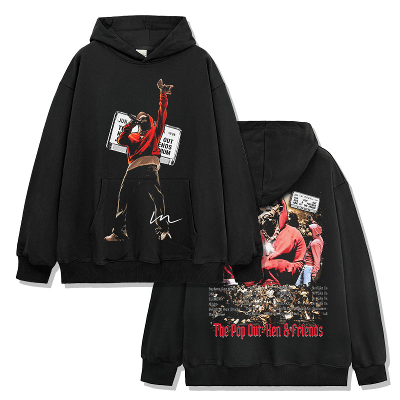 The Pop Out Ken & Friends By Kendrick Lamar Hoodie T-Shirts, Sweatshirt | CoreVibeTees.com (Image 1)