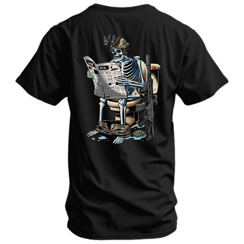 Fake News Reading Operator Men's T-Shirt Hoodie, Sweatshirt | CoreVibeTees.com (Image 1)