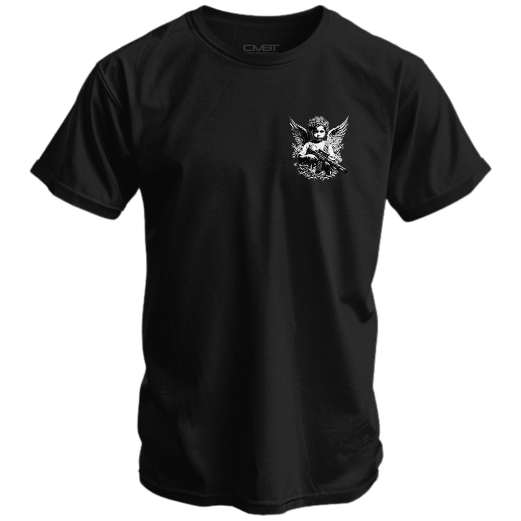 The Armed Guardian Angel Men's T-Shirt Hoodie, Sweatshirt | CoreVibeTees.com (Image 2)