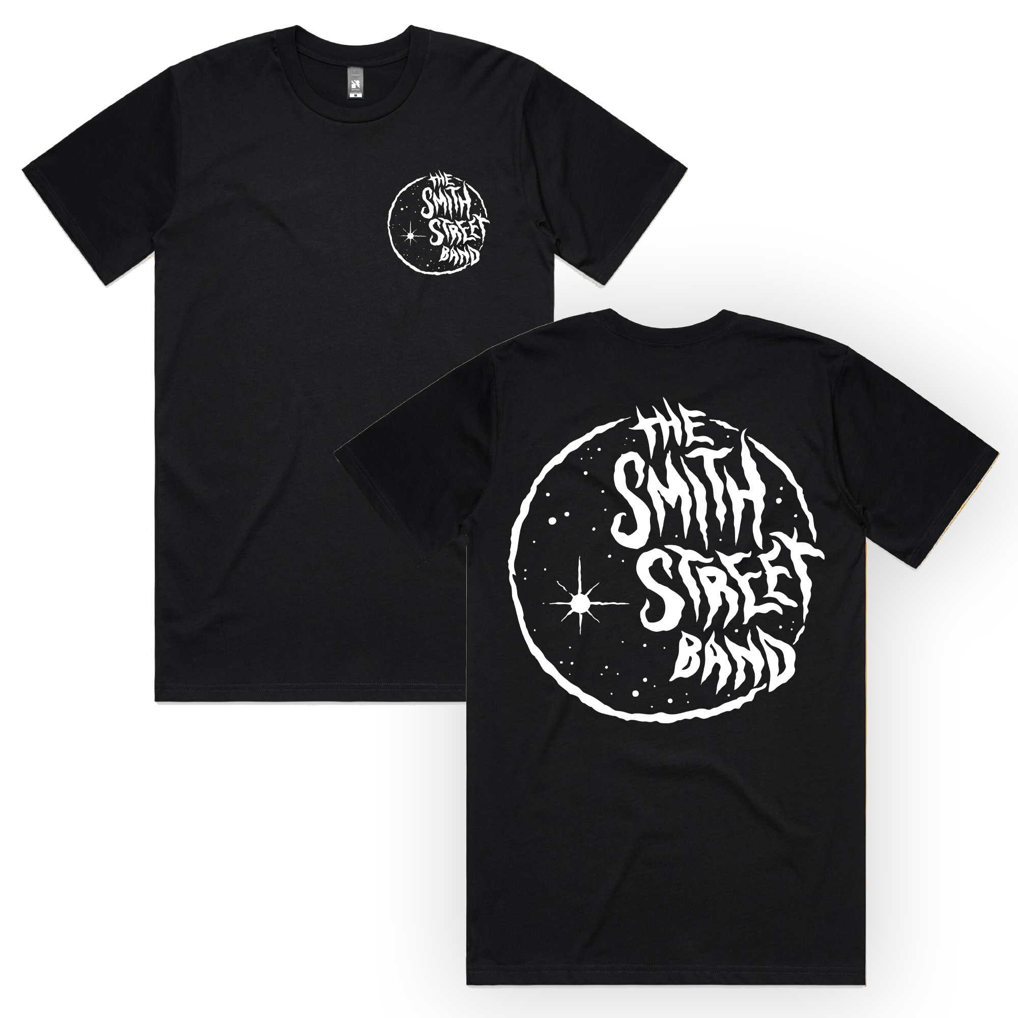 Black Moon Tee (White Print) Hoodie, Sweatshirt | CoreVibeTees.com