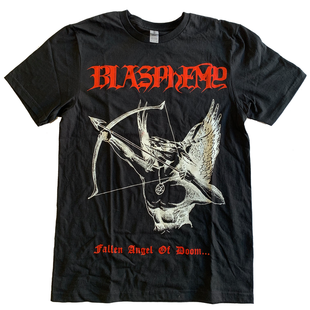 Blasphemy Fallen Angel of Doom T-Shirt Hoodie, Sweatshirt | CoreVibeTees.com (Image 1)