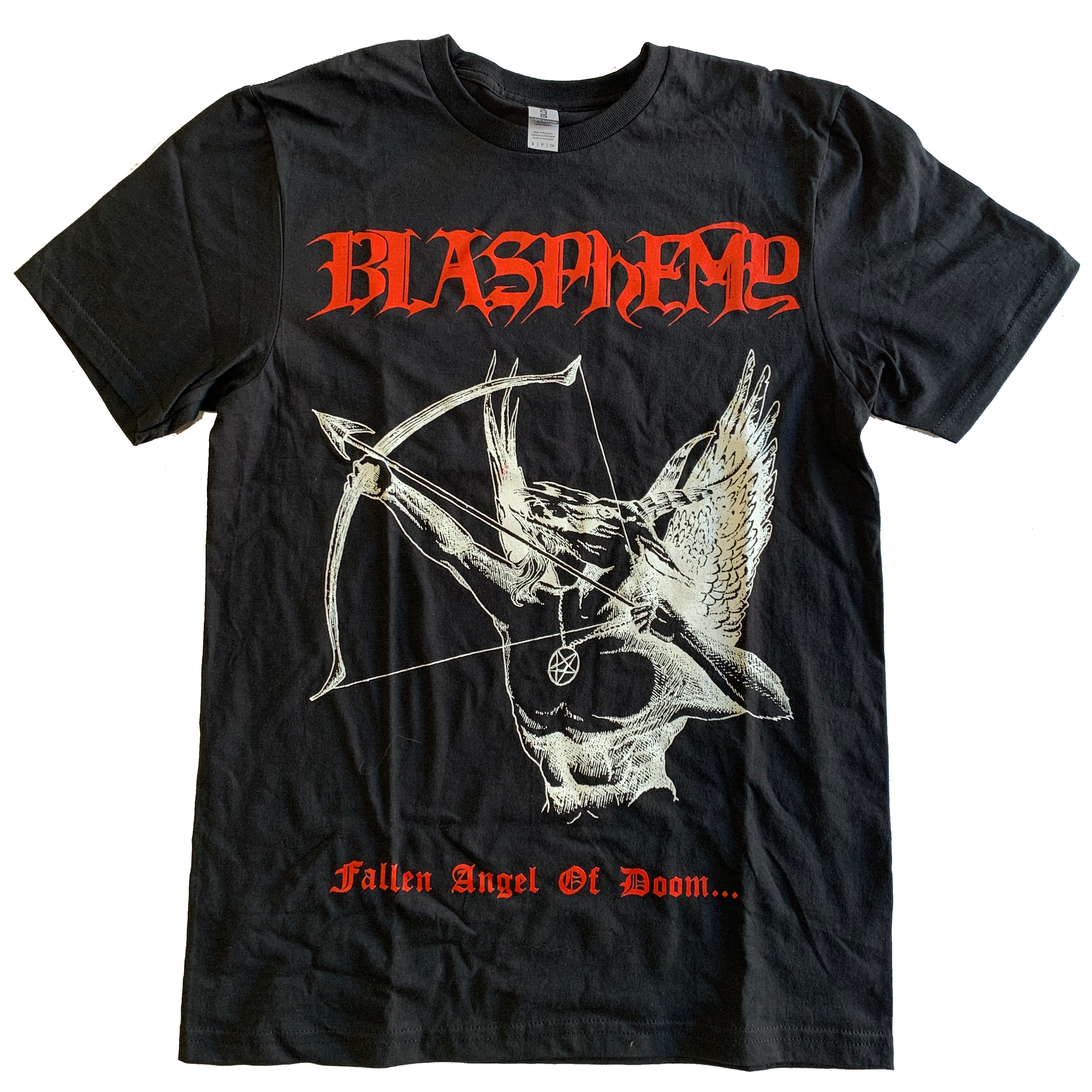 Blasphemy Fallen Angel of Doom T-Shirt Hoodie, Sweatshirt | CoreVibeTees.com (Image 1)