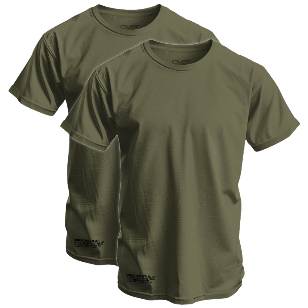 Men's Basic T-Shirt | 2 Pack Bundle Hoodie, Sweatshirt | CoreVibeTees.com (Image 2)