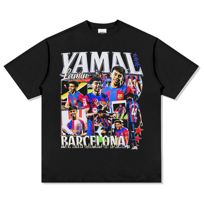 Barcelona By Lamine Yamal Tee Hoodie, Sweatshirt | CoreVibeTees.com (Image 1)