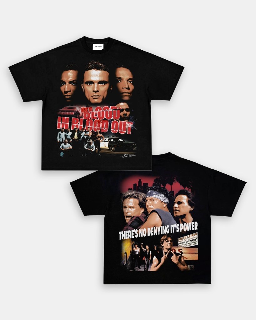 BLOOD IN BLOOD OUT TEE - [DS] Hoodie, Sweatshirt | CoreVibeTees.com (Image 3)
