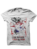 Linkin Park Is In My Blood White T-Shirt Hoodie, Sweatshirt | CoreVibeTees.com