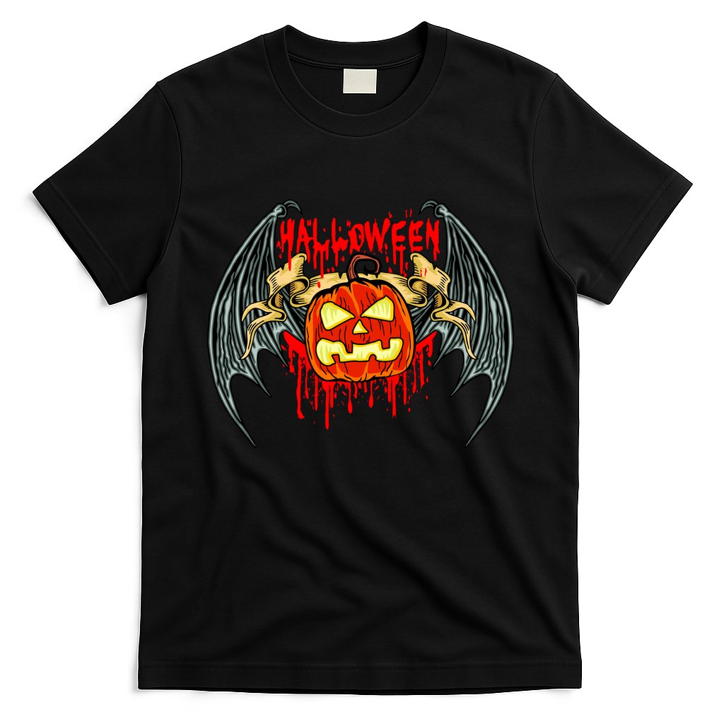 Bloody Bat Pumpkin Halloween T-Shirt Hoodie, Sweatshirt | CoreVibeTees.com
