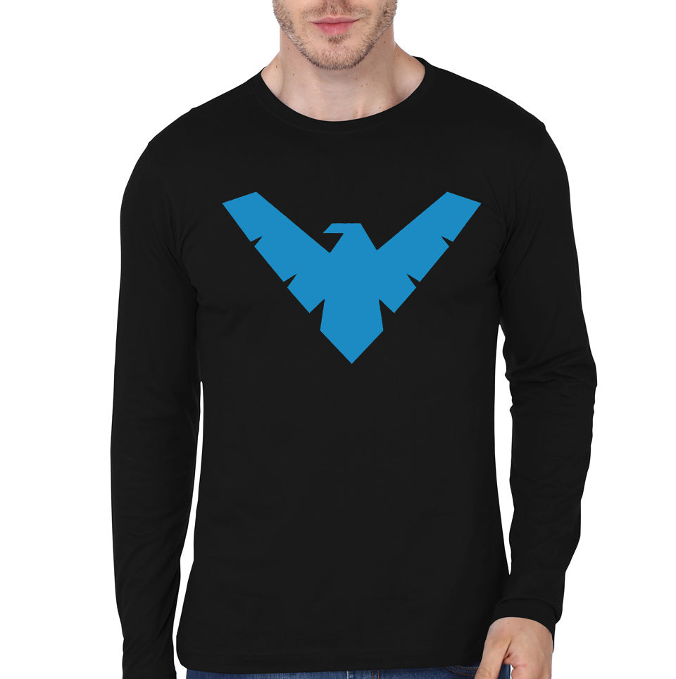 Nightwing Back Full Sleeve Tee Hoodie, Sweatshirt | CoreVibeTees.com
