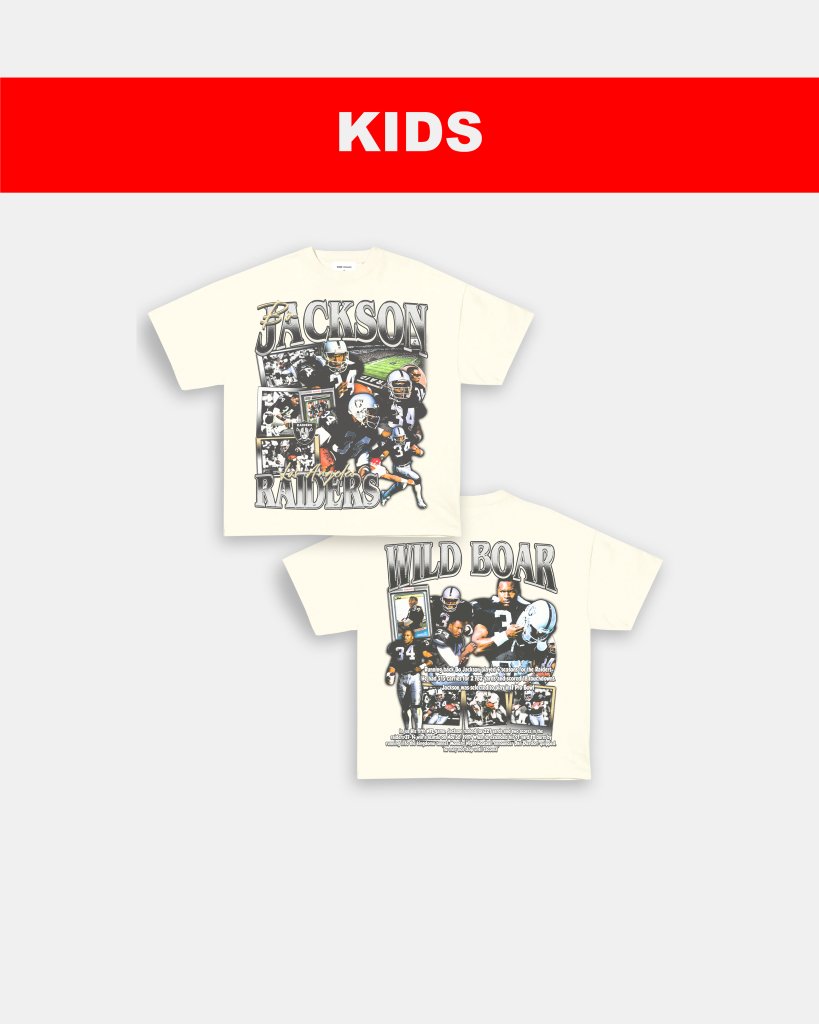 BO JACKSON - KIDS TEE [DS] Hoodie, Sweatshirt | CoreVibeTees.com (Image 4)