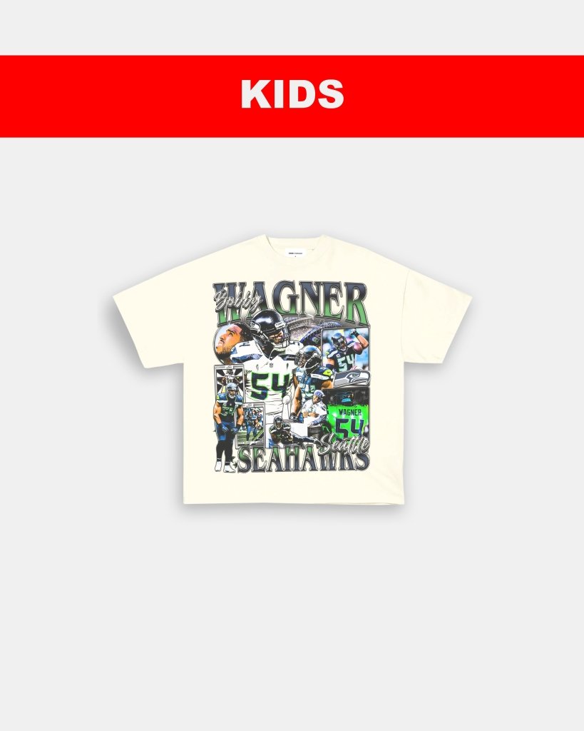 BOBBY WAGNER - KIDS TEE Hoodie, Sweatshirt | CoreVibeTees.com (Image 4)
