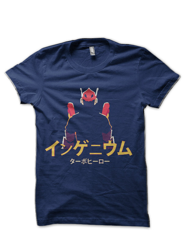 Boku No Hero Tenya Ingenium Half Sleeve Navy Blue T-Shirt Hoodie, Sweatshirt | CoreVibeTees.com