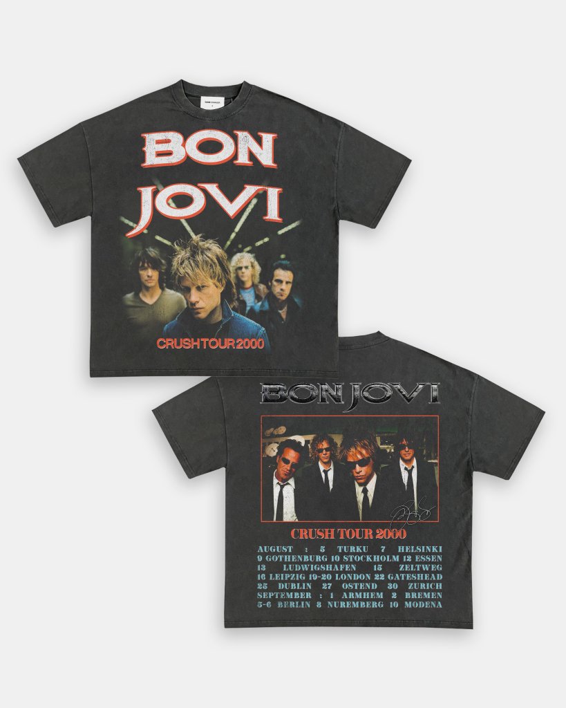 BON JOVI CRUSH TOUR TEE - [DS] Hoodie, Sweatshirt | CoreVibeTees.com (Image 1)