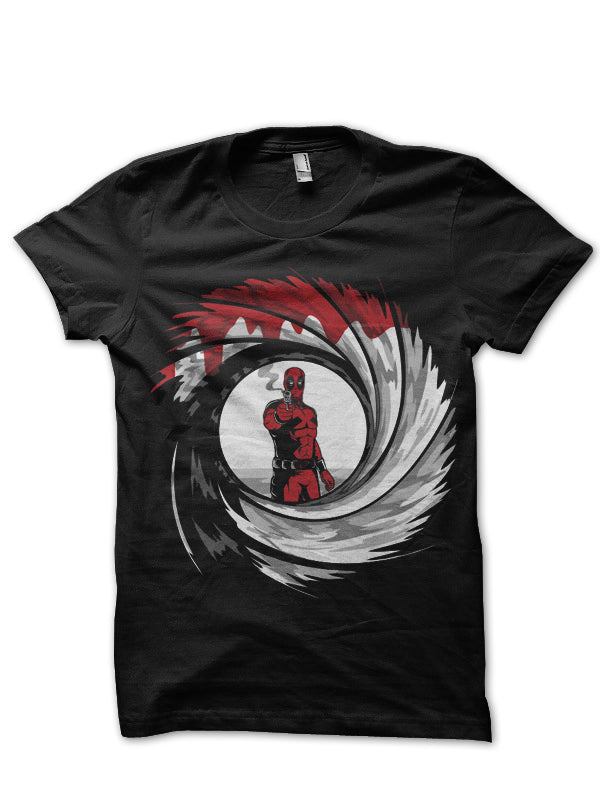 Bond Deadpool Black T-Shirt Hoodie, Sweatshirt | CoreVibeTees.com