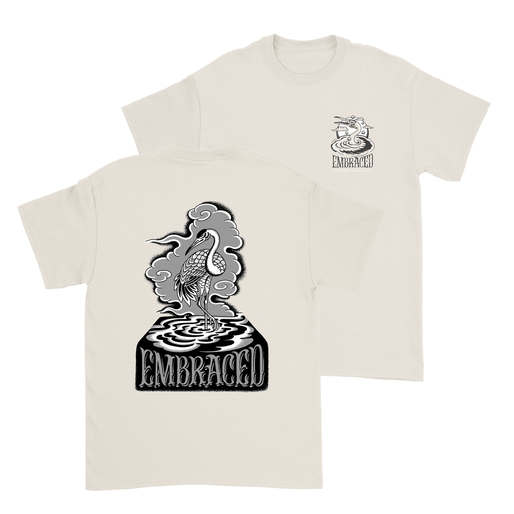 Embraced - Born and Died T-Shirt Hoodie, Sweatshirt | CoreVibeTees.com (Image 1)
