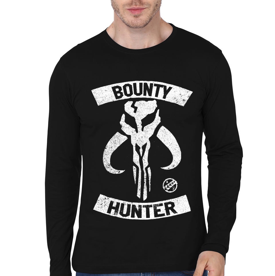 Bounty Hunter Black Full Sleeve Tee Hoodie, Sweatshirt | CoreVibeTees.com