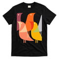 Bird Print Art Deco 60s Style Minimal Hippy Retro Cool T-Shirt Hoodie, Sweatshirt | CoreVibeTees.com