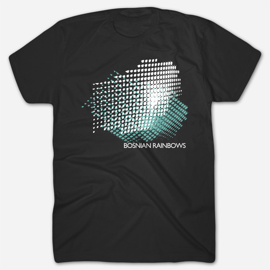 Bosnian Rainbows - Grid Black T-Shirt Hoodie, Sweatshirt | CoreVibeTees.com (Image 1)