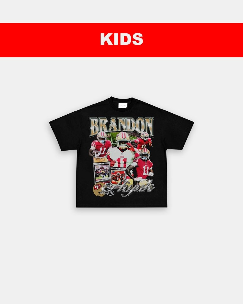 BRANDON AIYUK - KIDS TEE Hoodie, Sweatshirt | CoreVibeTees.com (Image 3)
