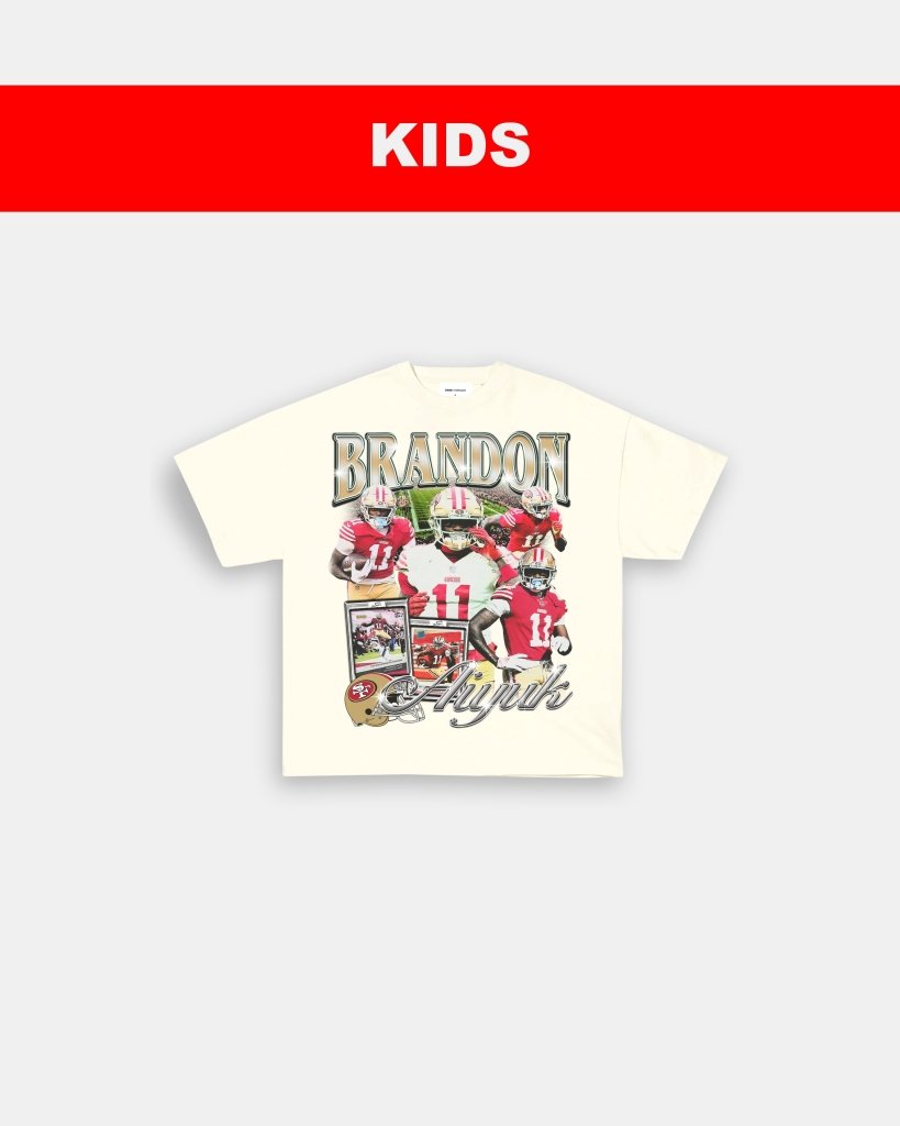 BRANDON AIYUK - KIDS TEE Hoodie, Sweatshirt | CoreVibeTees.com (Image 4)