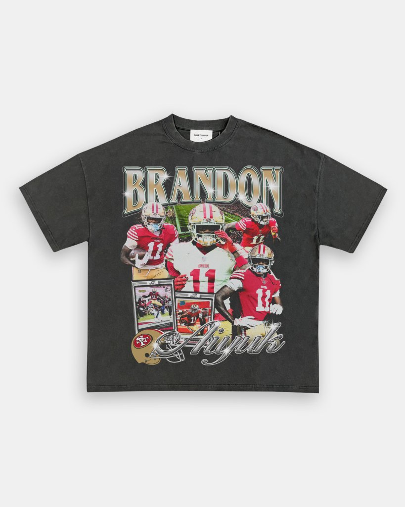 BRANDON AIYUK TEE Hoodie, Sweatshirt | CoreVibeTees.com (Image 1)