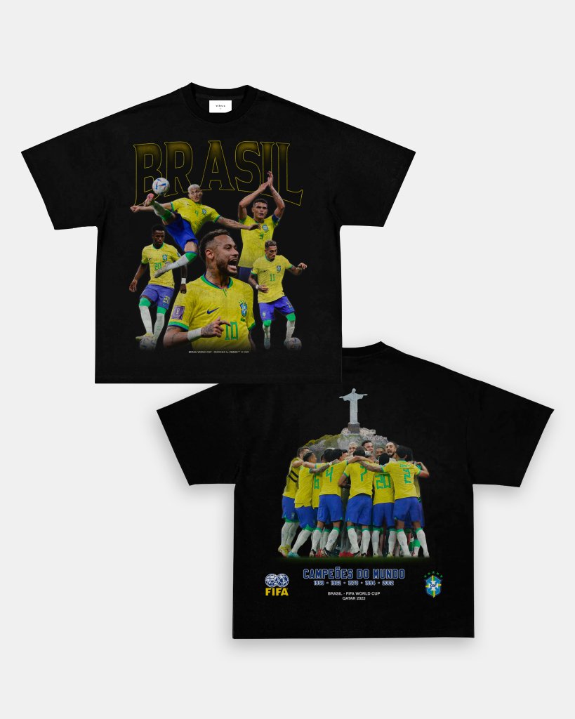 BRASIL WORLD CUP TEE (V2) - [DS] Hoodie, Sweatshirt | CoreVibeTees.com (Image 4)