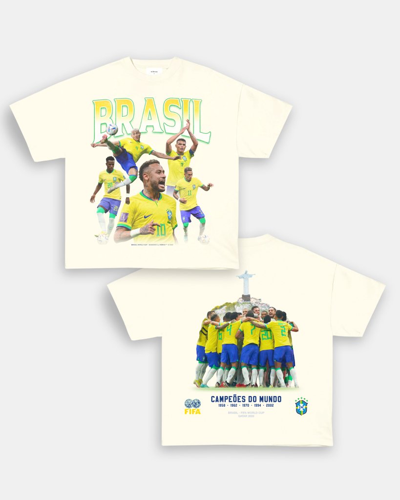 BRASIL WORLD CUP TEE (V2) - [DS] Hoodie, Sweatshirt | CoreVibeTees.com (Image 3)