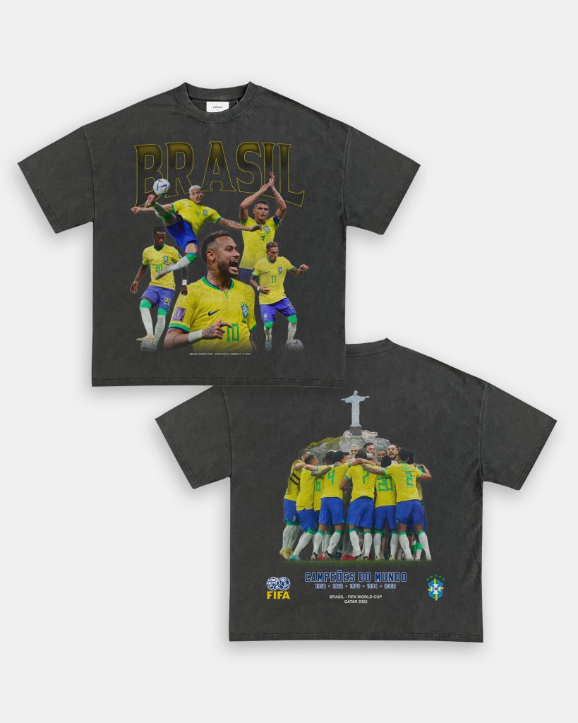 BRASIL WORLD CUP TEE (V2) - [DS] Hoodie, Sweatshirt | CoreVibeTees.com (Image 1)