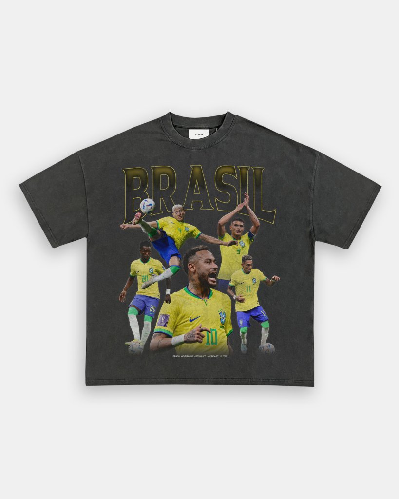 BRASIL WORLD CUP TEE (V2) - [FRONT PRINT ONLY] Hoodie, Sweatshirt | CoreVibeTees.com (Image 1)