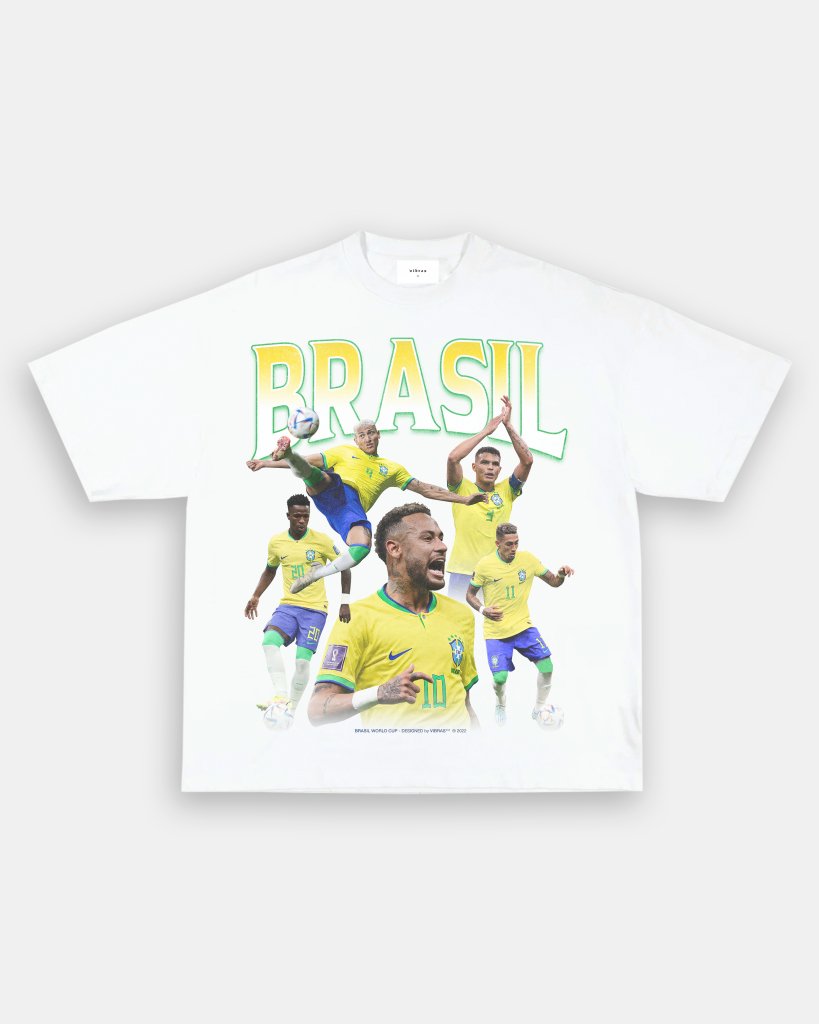 BRASIL WORLD CUP TEE (V2) - [FRONT PRINT ONLY] Hoodie, Sweatshirt | CoreVibeTees.com (Image 2)