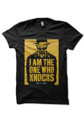 I Am Who Knocks Black Tee Hoodie, Sweatshirt | CoreVibeTees.com