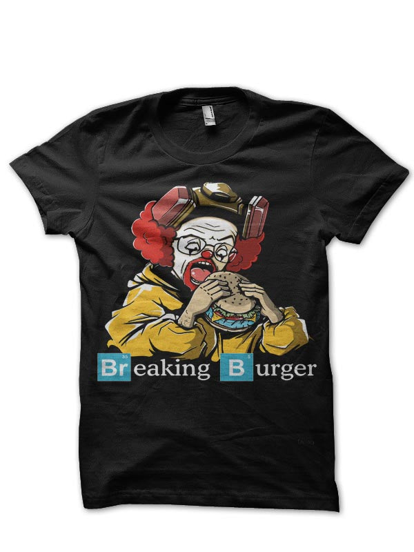 Breaking Clown Black Tee Hoodie, Sweatshirt | CoreVibeTees.com
