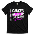 Breast Cancer Picked The Wrong Diva T-Shirt Hoodie, Sweatshirt | CoreVibeTees.com