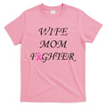 Breast Cancer Wife Mom Fighter T-Shirt Hoodie, Sweatshirt | CoreVibeTees.com