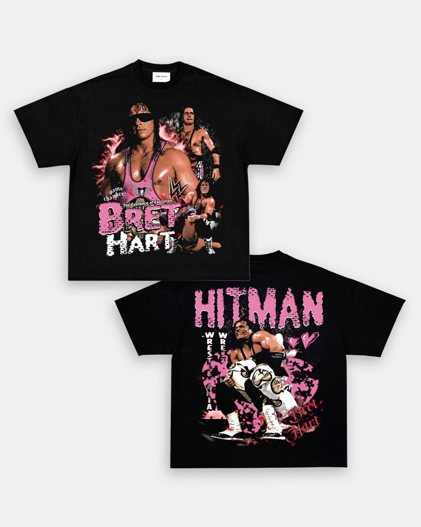 BRET HART V2 TEE - [DS] Hoodie, Sweatshirt | CoreVibeTees.com (Image 1)