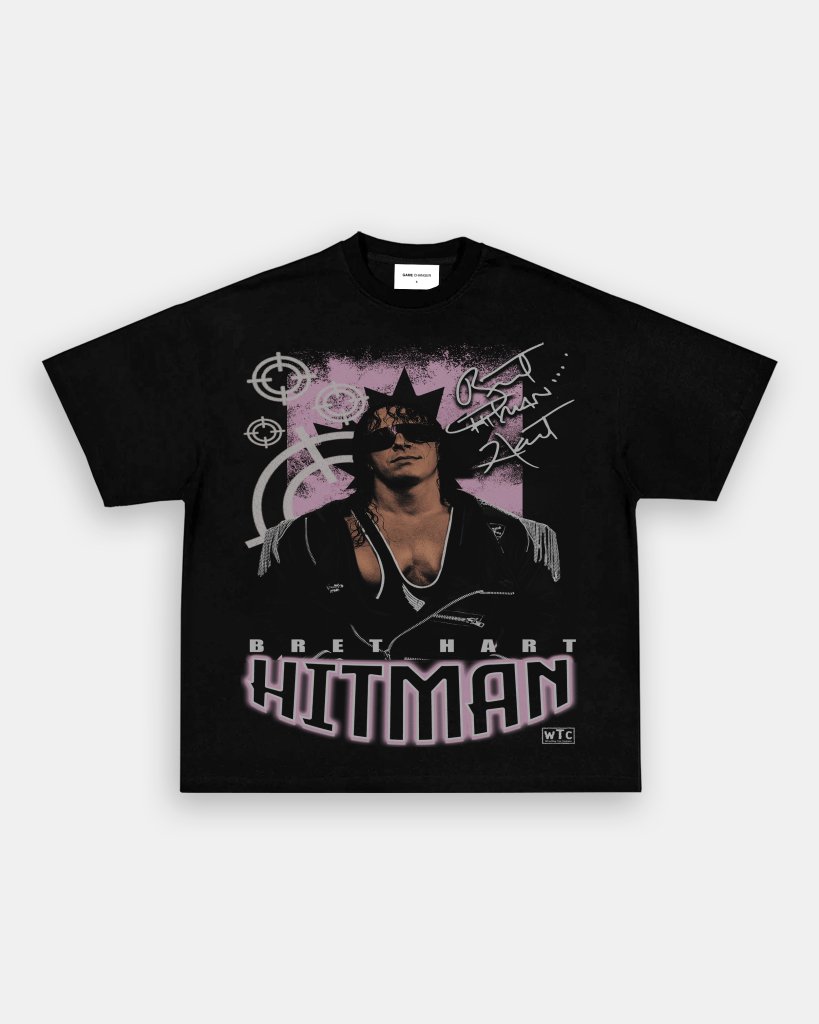 BRET HITMAN HART TEE Hoodie, Sweatshirt | CoreVibeTees.com (Image 1)
