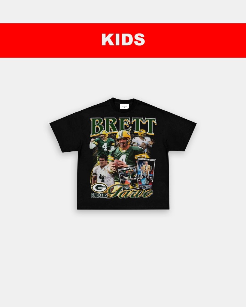 BRETT FAVRE - KIDS TEE Hoodie, Sweatshirt | CoreVibeTees.com (Image 3)